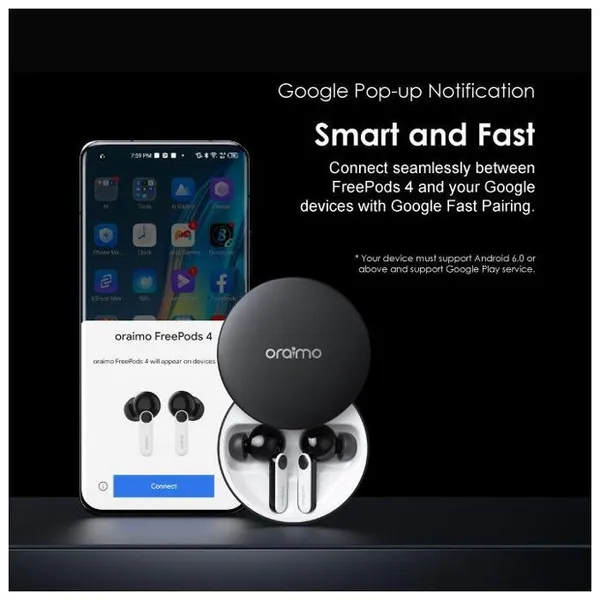 Oraimo FreePods 4 ANC True Wireless Earbuds - Image 2