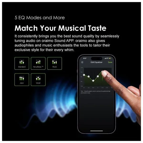 Oraimo FreePods 4 ANC True Wireless Earbuds - Image 3