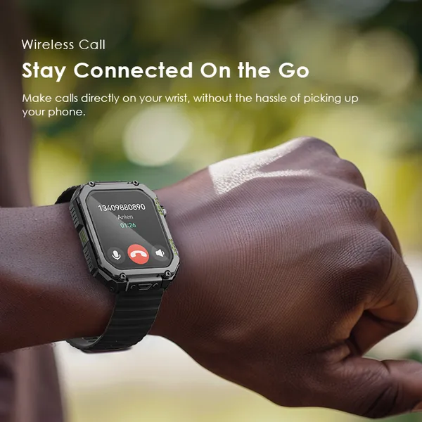 Oraimo Watch Nova V 2.01" HD Video Watch Faces Smart Watch - Image 4