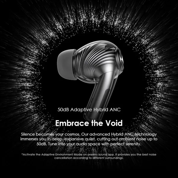 Oraimo SpaceBuds Pro Hybrid ANC True Wireless Earbuds - Image 7