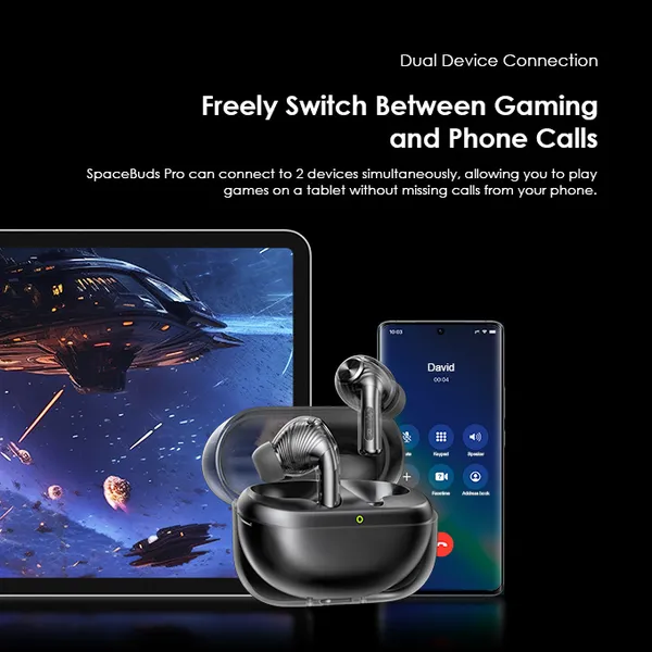 Oraimo SpaceBuds Pro Hybrid ANC True Wireless Earbuds - Image 4